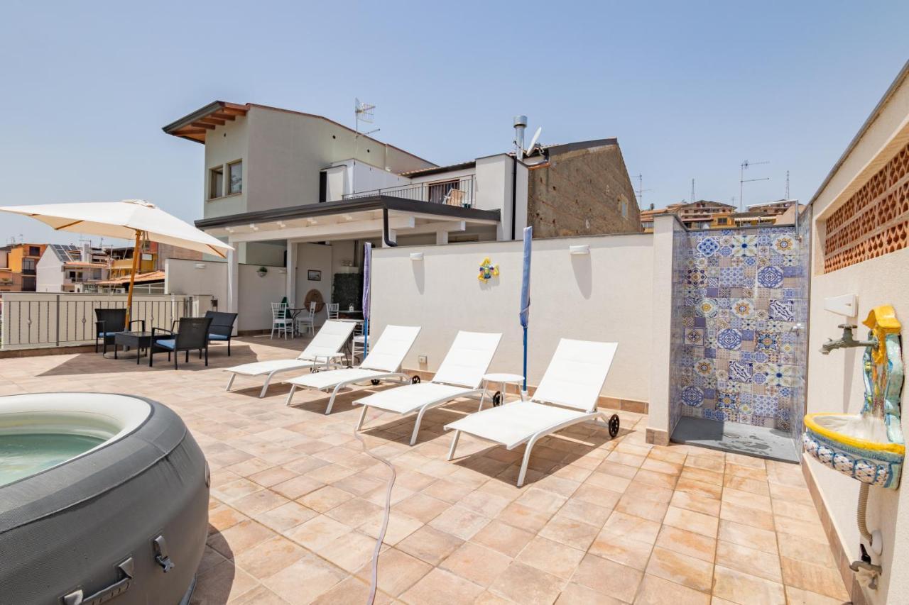 B&B Ottocento Sul Mare Nizza di Sicilia Kültér fotó
